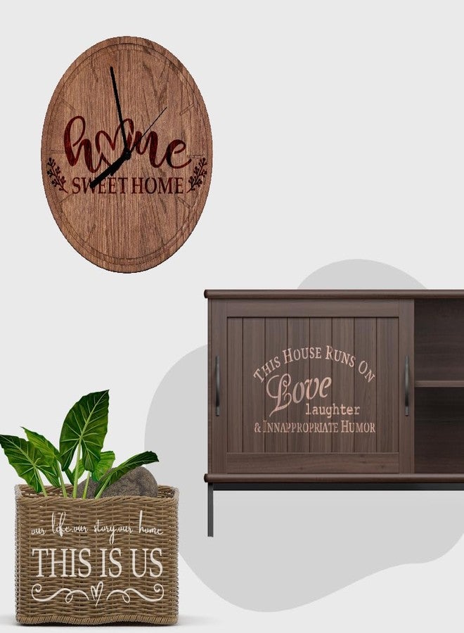 STENCILAIR Welcome Stencils for Painting on Wood Large Reusable - Seasonal Kit with 8 Sets - Vertical Welcome, Home Sweet Home, and Holiday Stencils STENCILAIR - Image 3