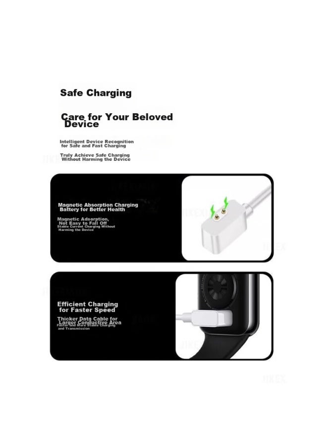 Chensong Compatible Charging Cable For Xiaomi Band 9/9pro/8/8pro/nfc/redmi3/redmi Watch 5/4/3 Youth Edition, Charger For Xiaomi Band 2/3 Magnetic Charging - Image 3