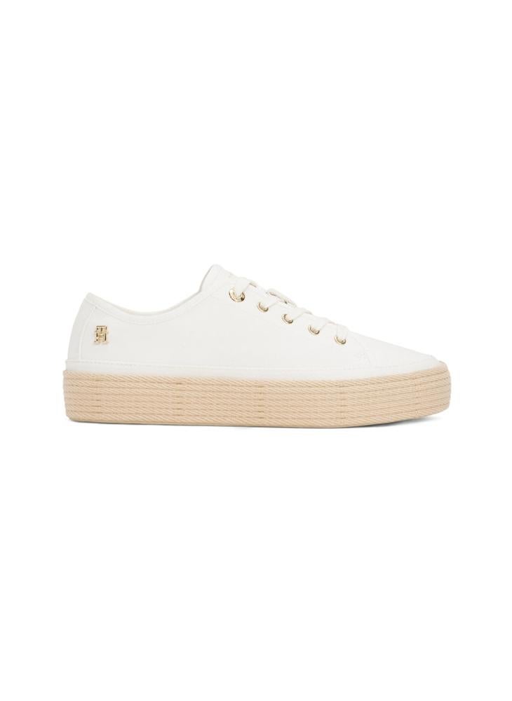 TOMMY HILFIGER VULCANISED ESPADRILLE TRAINERS  - Image 1
