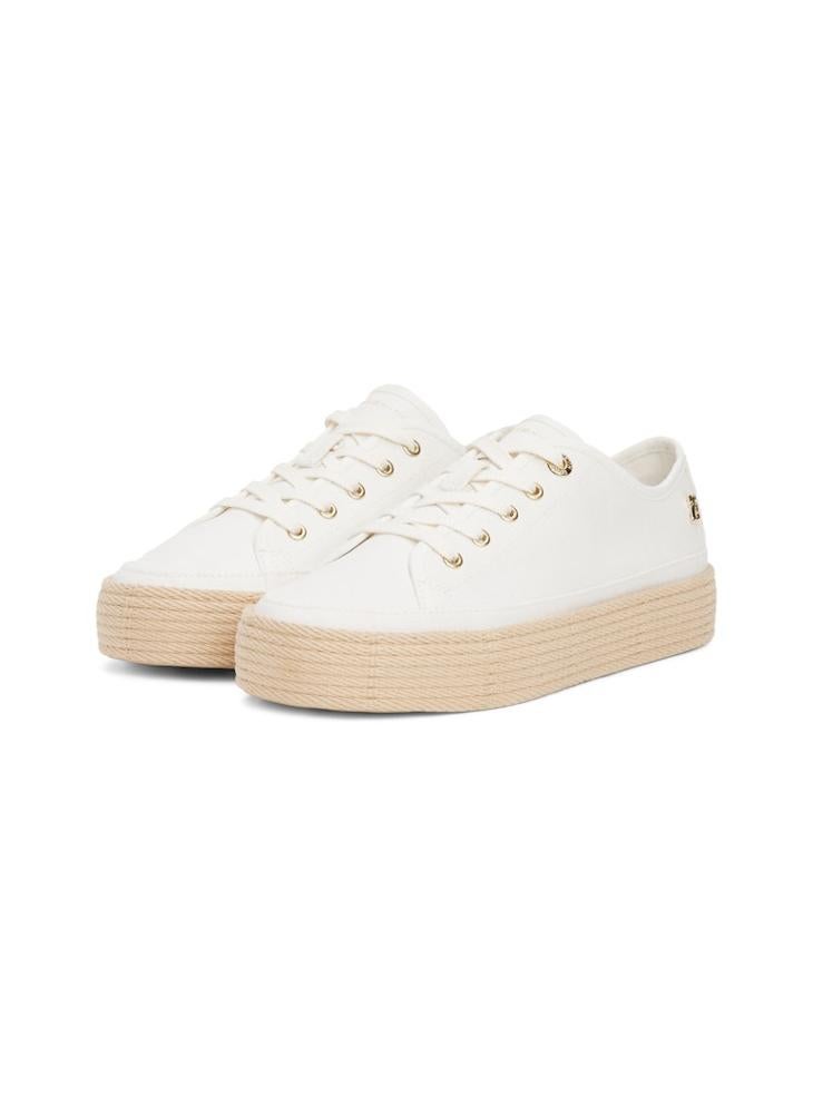 TOMMY HILFIGER VULCANISED ESPADRILLE TRAINERS  - Image 4