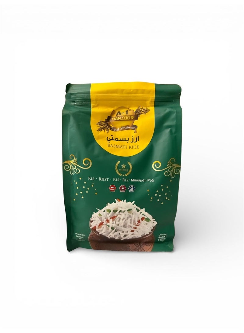 A-1 Pakistani Basmati Rice, 1 Kg - Image 1