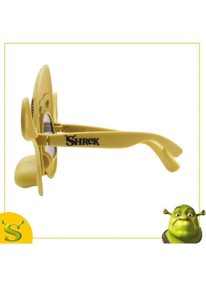 Sun-Staches SunStaches Official Shrek Sunglasses for Kids  Dreamworks Ogre Green Mask Costume Accessory  One Size Fits Most Kids - Image 3