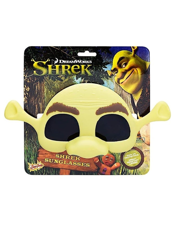 Sun-Staches SunStaches Official Shrek Sunglasses for Kids  Dreamworks Ogre Green Mask Costume Accessory  One Size Fits Most Kids - Image 5