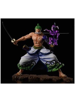 Generic GK Wano Country Kimono Yan Katana Zoro Figure One-Sword Style Standing Model, Zoro Doll Anime Birthday Ornament Doll Model  - Image 2
