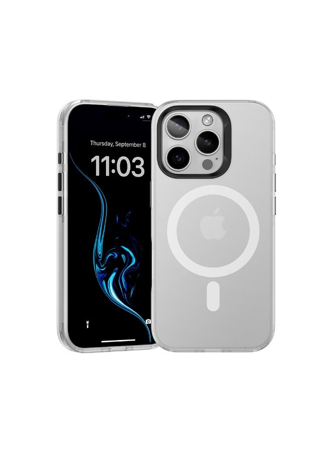 ACLIX iPhone 16 Pro Clear MagSafe Hard Case, Ultra-Slim Crystal Design with Strong Magnet & Drop Protection - Image 1