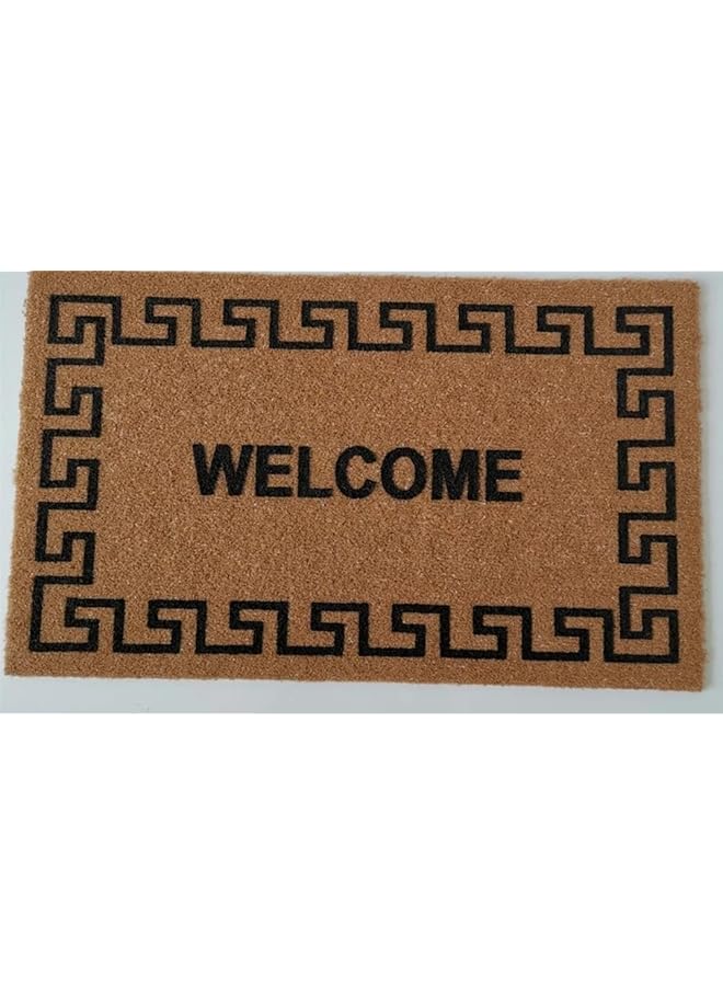 erorex Coir Door Mat With Heavy Duty Backing Welcome Doormat For Outside Entrance Front Porch Door Mat Easy Clean Entrance Mat For Outdoor And Indoor Use Shape 5