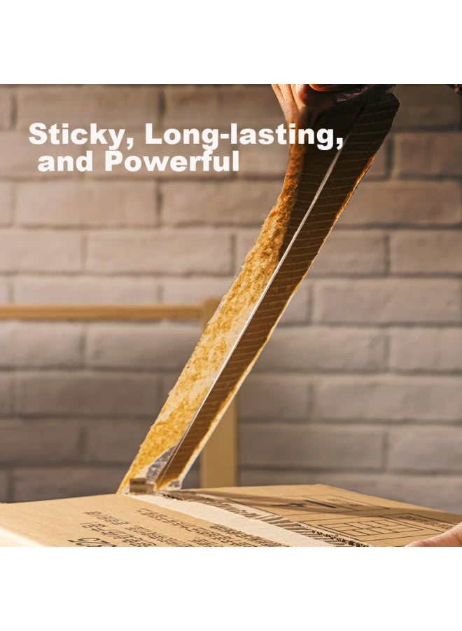 ديلي Deli شريط تغليف شفاف عالي الجودة، 45mm*60m*50um، 6 لفات/أنبوب، مستلزمات مكتبية، 33006 - Image 2