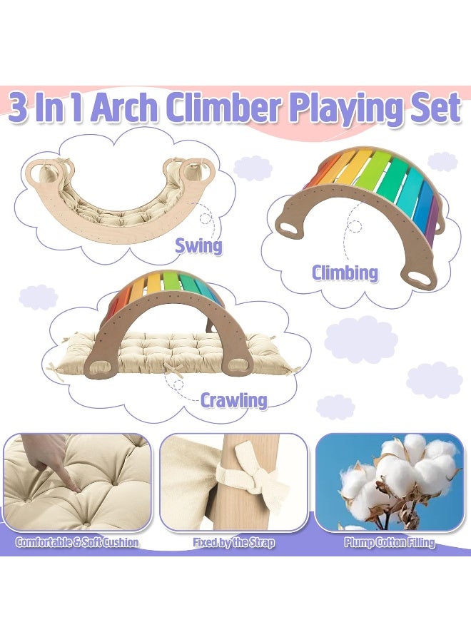 ROYALAY Cushion for Climbing Arch for Kids, Premium Climbing Set Cushion, Arch Cushion Floor Cushion Toddler Nap Mat - Image 5