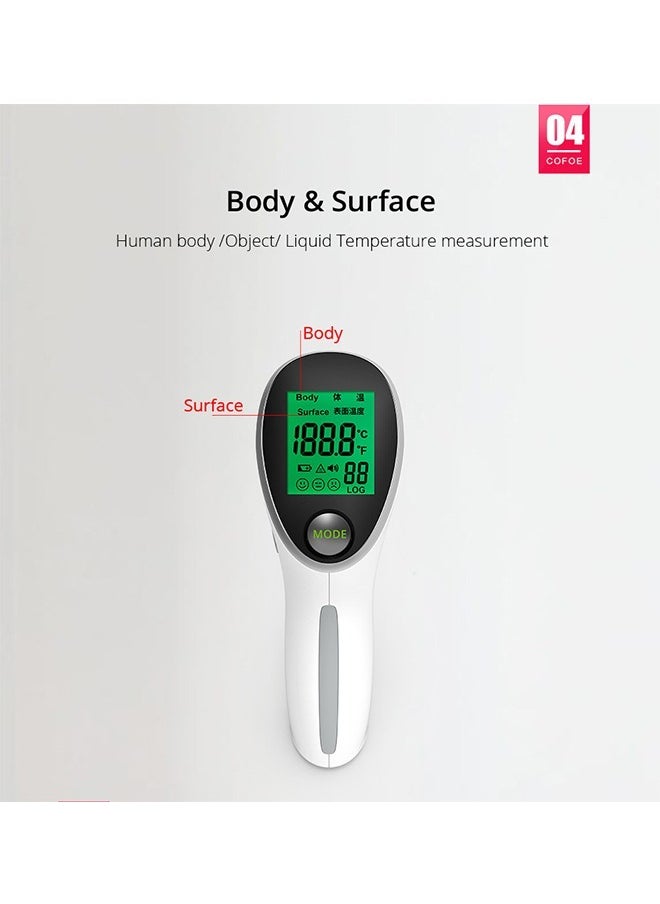 Beyond Household Medical Thermometer, No-Touch Infrared Digital Accurate Thermometer (White)  - Image 4