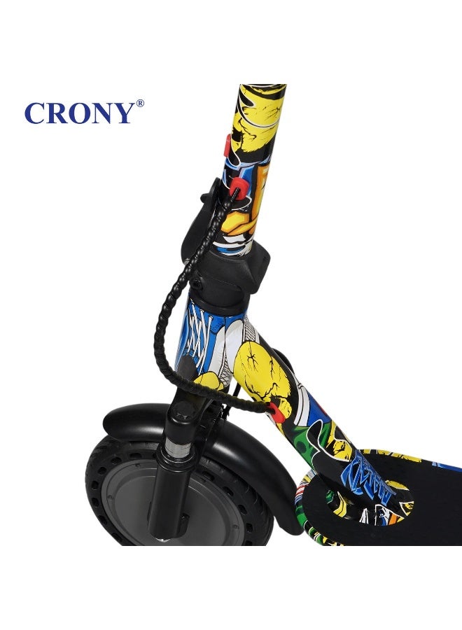 CRONY XM M365 APP+SEAT 350 W Electric Scooter – 36 V / 7.8 Ah, Foldable Urban Commuter with App Connectivity, Seat & Signal Lights-Street Dance - Image 4