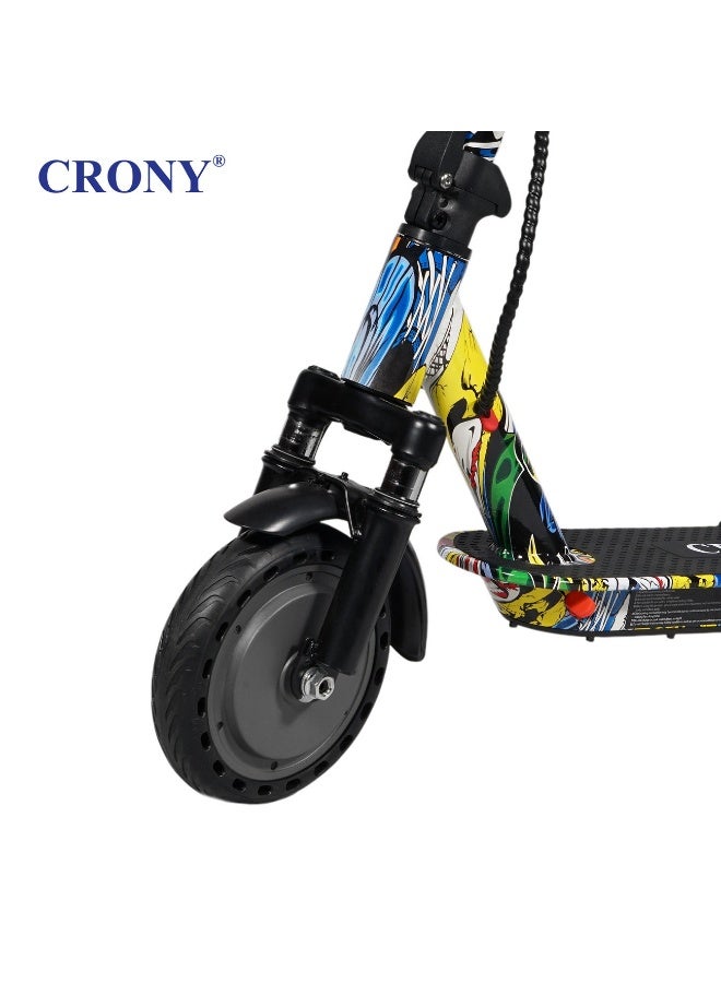 CRONY XM M365 APP+SEAT 350 W Electric Scooter – 36 V / 7.8 Ah, Foldable Urban Commuter with App Connectivity, Seat & Signal Lights-Street Dance - Image 3