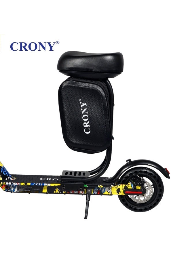 CRONY XM M365 APP+SEAT 350 W Electric Scooter – 36 V / 7.8 Ah, Foldable Urban Commuter with App Connectivity, Seat & Signal Lights-Street Dance - Image 5
