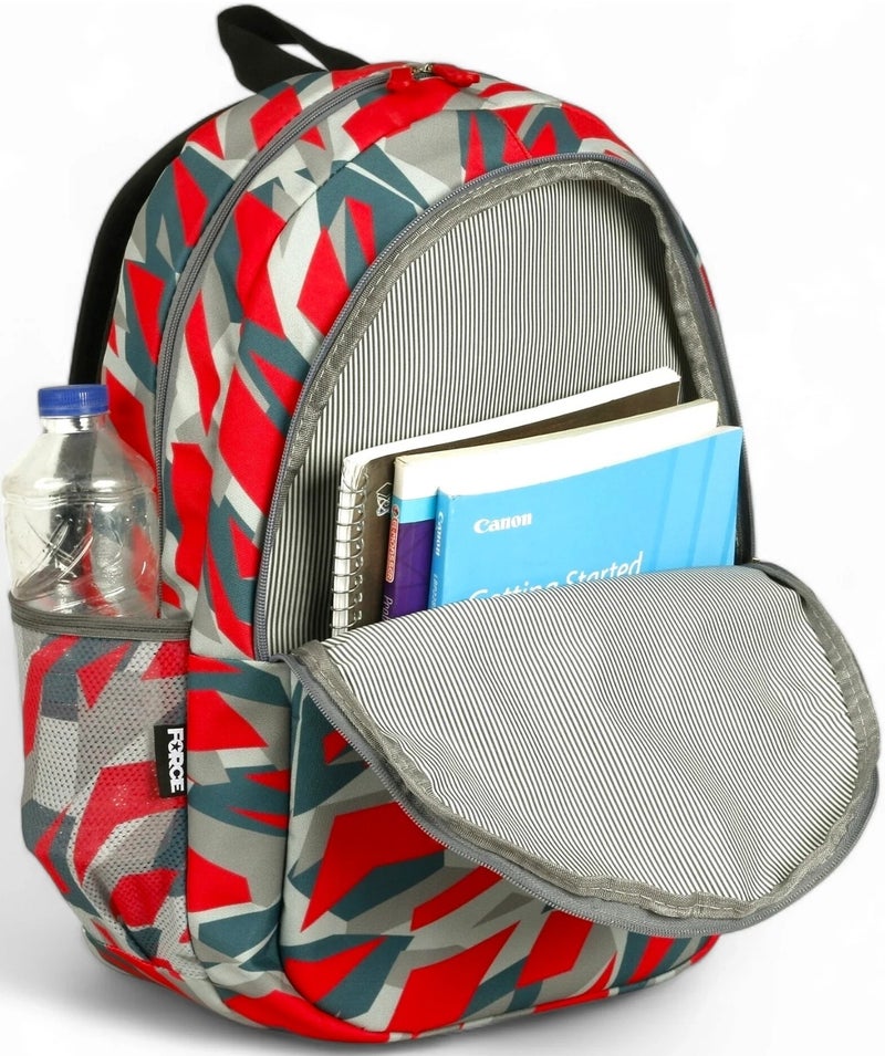 Force Backpack Unisex -RED Camouflage pattern - Image 5