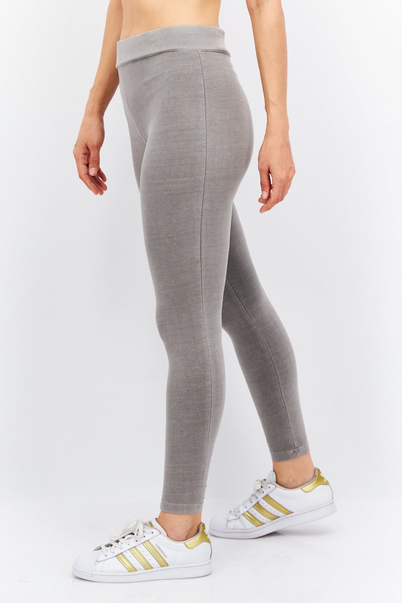 Reebok Women Sportswear Fit Training Legging, Grey - Image 2