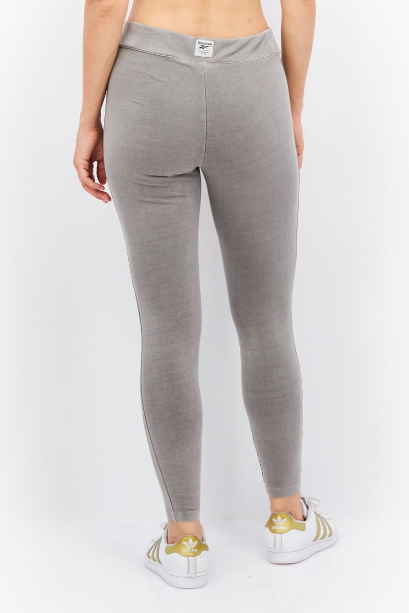 Reebok Women Sportswear Fit Training Legging, Grey - Image 4