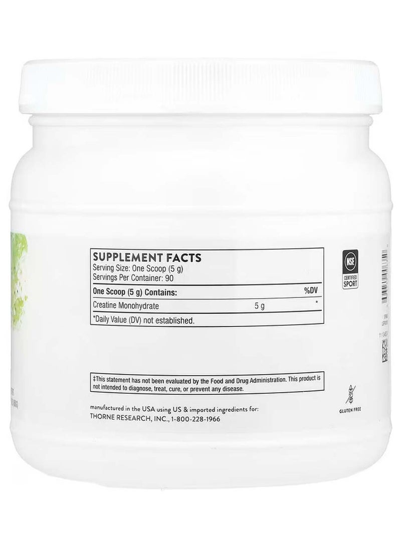 ثورن مسحوق كرياتين لتعزيز الكتلة العضلية (450 جم) - Image 2