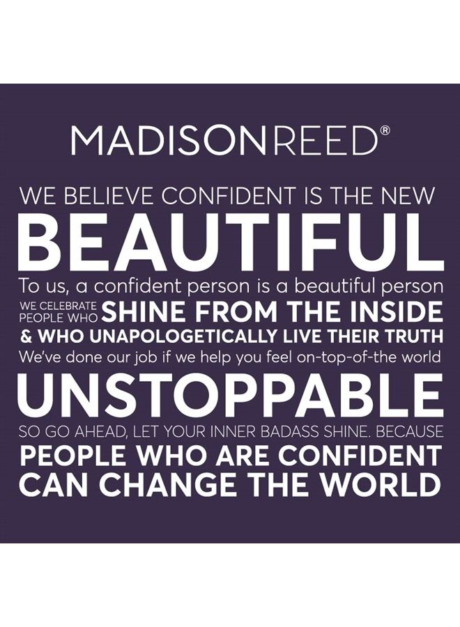 Madison Reed طقم لون الشعر المتألق، صبغة شعر دائمة، تغطية فائقة للشيب، خالية من الأمونيا، شقراء أمالفي 10NGV شقراء ذهبية فاتحة، عبوة من 1 - Image 3