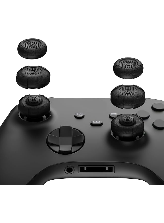 GEEKSHARE Thumb Grip Caps For Xbox One Controller Silicone Joystick Cover Solid Color Thumbsticks Cover Set Compatible With Xbox Series X 3 Pairs / 6 Pcs - Image 1