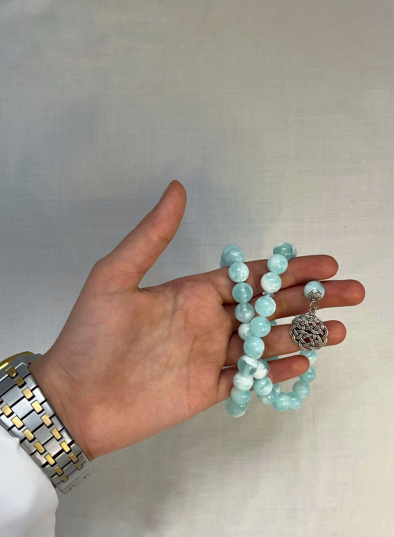 Brides The lightweight Bakelite rosary is designed for daily use. It features a comfortable and elegant design, which gives the rosary beauty and luxury. Type - Image 1