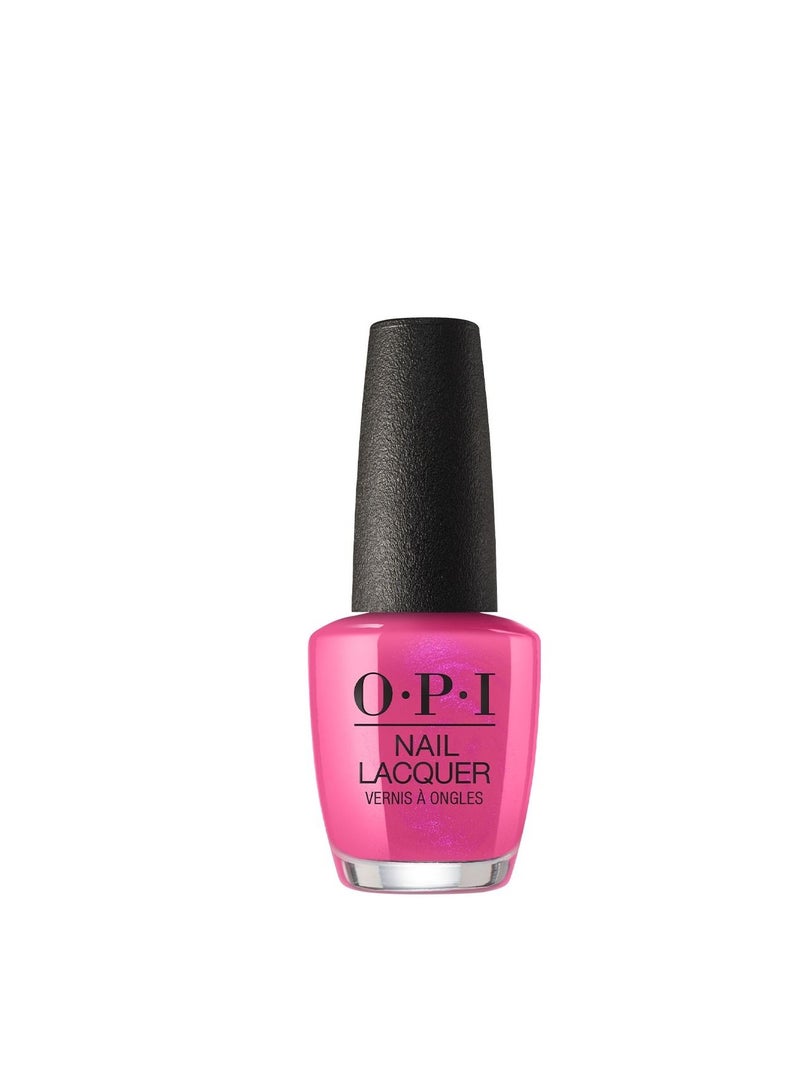 OPI Nail Lacquer NL Telenovela Me About It – 15ml, Vibrant Pink, Long-Lasting Shine