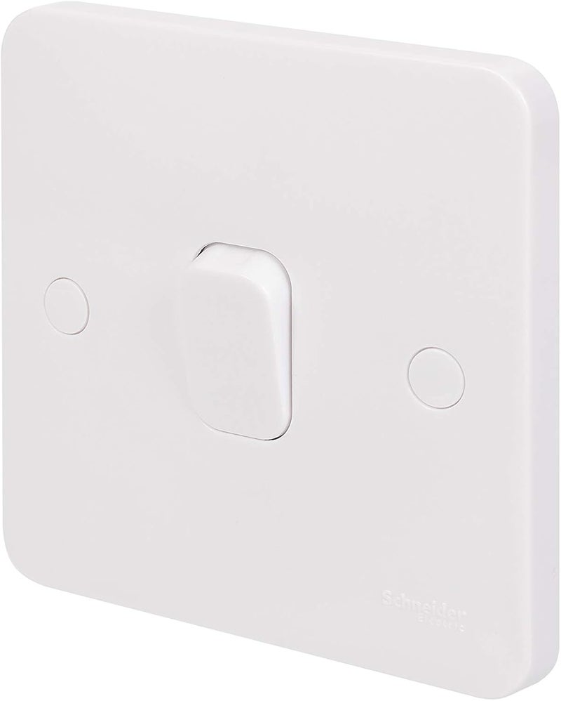 Schneider Electric Lisse 1 Gang Intermediate Switch - White - Image 2