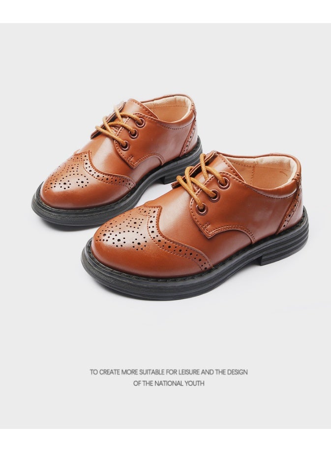 Shougu New Boys' Leather Shoes  - Image 2
