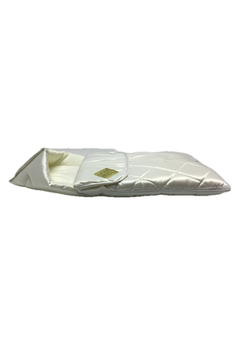 Sweet baby Glamour Satin Baby Sleeping Bag with Embedded Stones comforter bag for sleeping solution  - Image 1