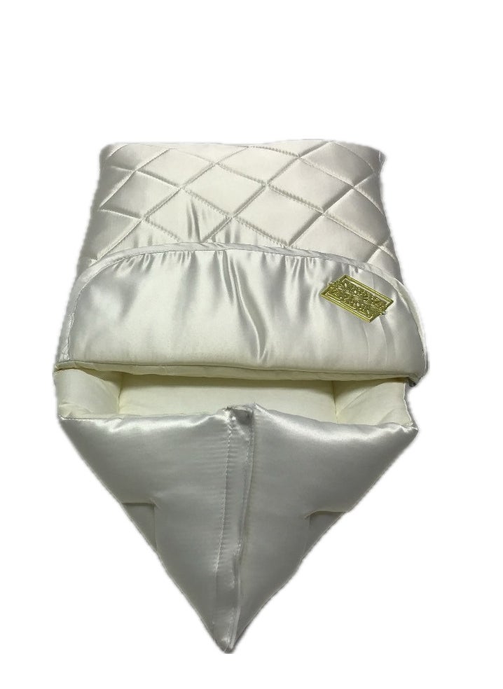 Sweet baby Glamour Satin Baby Sleeping Bag with Embedded Stones comforter bag for sleeping solution  - Image 4