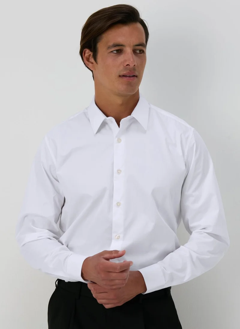 Matalan Taylor & Wright White Regular Fit Shirt