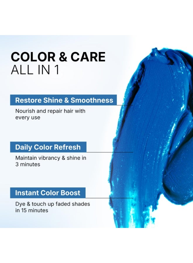 Karseell Color Hair Mask Set 2 Pcs | Blue & Red Depositing Hair Masks 500ml Each | Color Boosting & Hydrating Treatment for Color-Treated Hair | Vibrant, Soft & Shiny Hair - Image 4