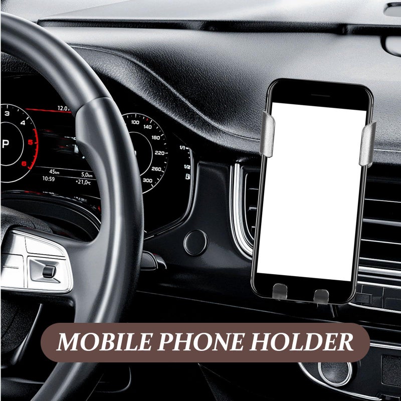 Adjustable Car Phone Holder Air Vent Mount Non Slip Bracket Random Color - Image 5