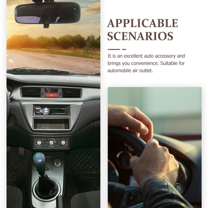 Adjustable Car Phone Holder Air Vent Mount Non Slip Bracket Random Color - Image 4