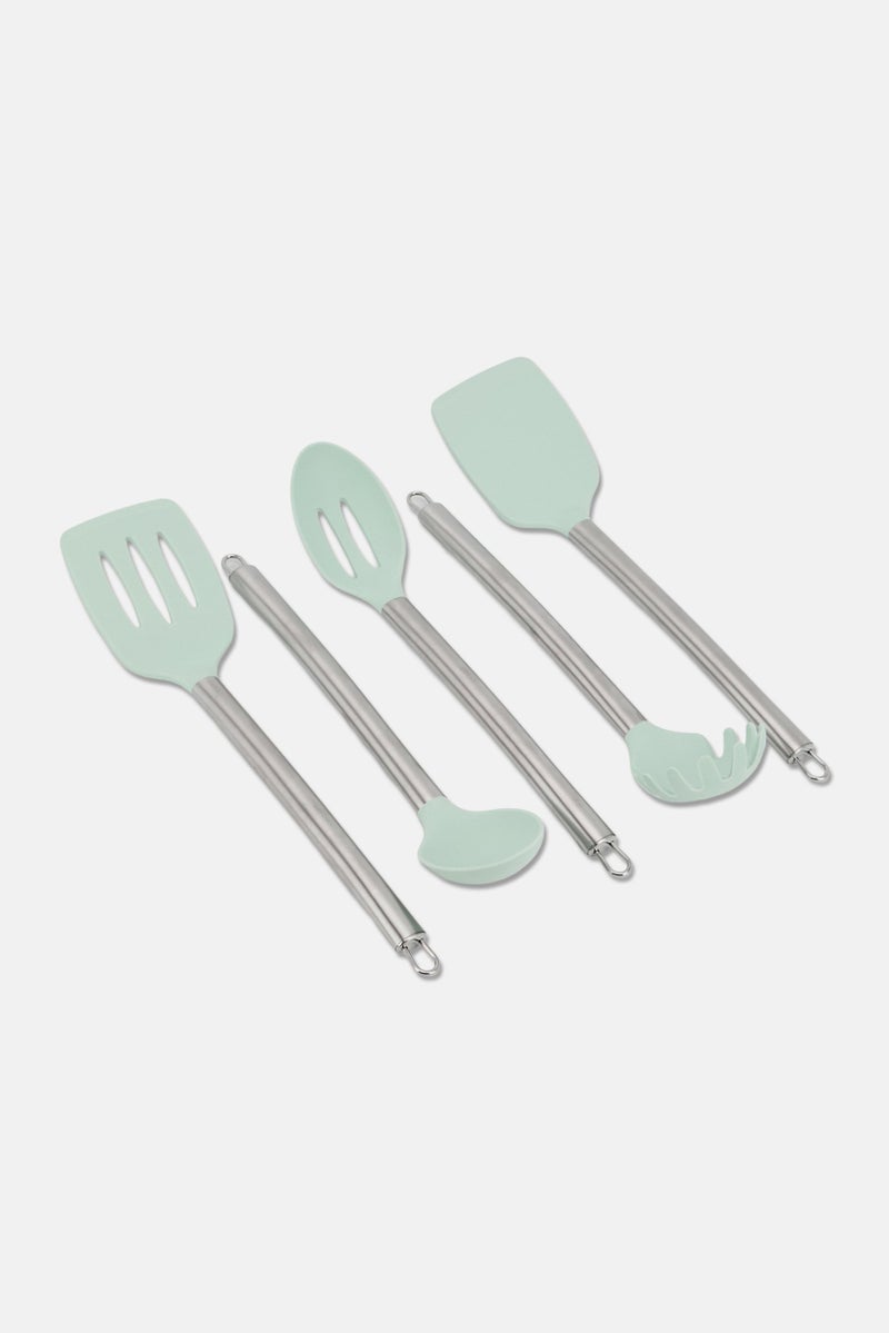 Core Kitchen 5 Pieces Silicone And Stainless Steel Utensil Set - Image 2