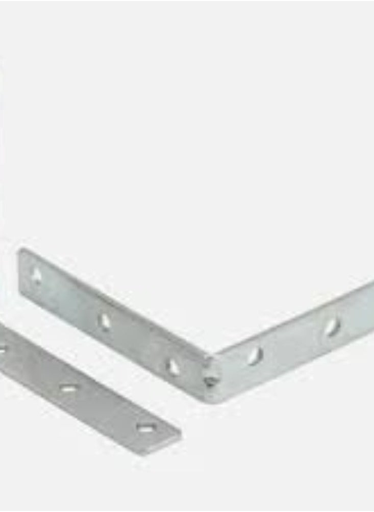 KNP KNP Heavy Duty GI Angle Brackes are essential hardware for ensuring structural integrity and stability in various DIY and construction applications, providing reliable support where needed.  - Image 2