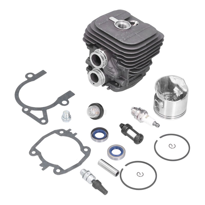 Cylinder Piston Gasket Set: 50mm High-quality Aluminum Alloy Iron Material - Direct Replacement Cut Off Saw Parts for STIHL TS 410 TS 420 Garden Machine Maintenance - Image 1