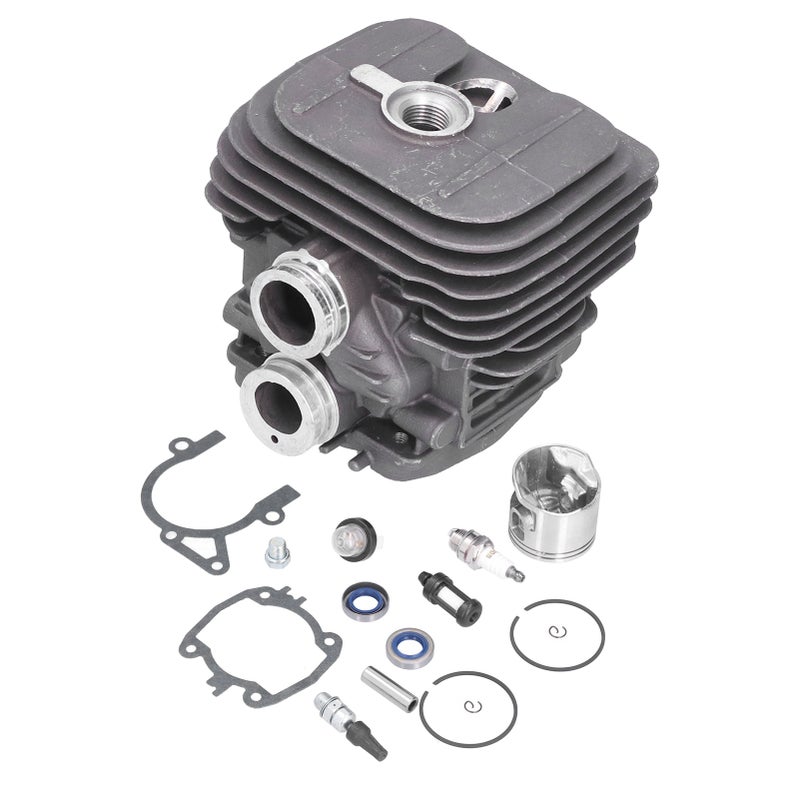 Cylinder Piston Gasket Set: 50mm High-quality Aluminum Alloy Iron Material - Direct Replacement Cut Off Saw Parts for STIHL TS 410 TS 420 Garden Machine Maintenance - Image 2