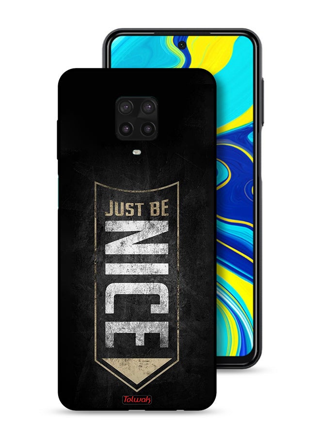 Tolwak Xiaomi Redmi Note 9 Pro Protective Case Cover Just Be Nice - Image 1