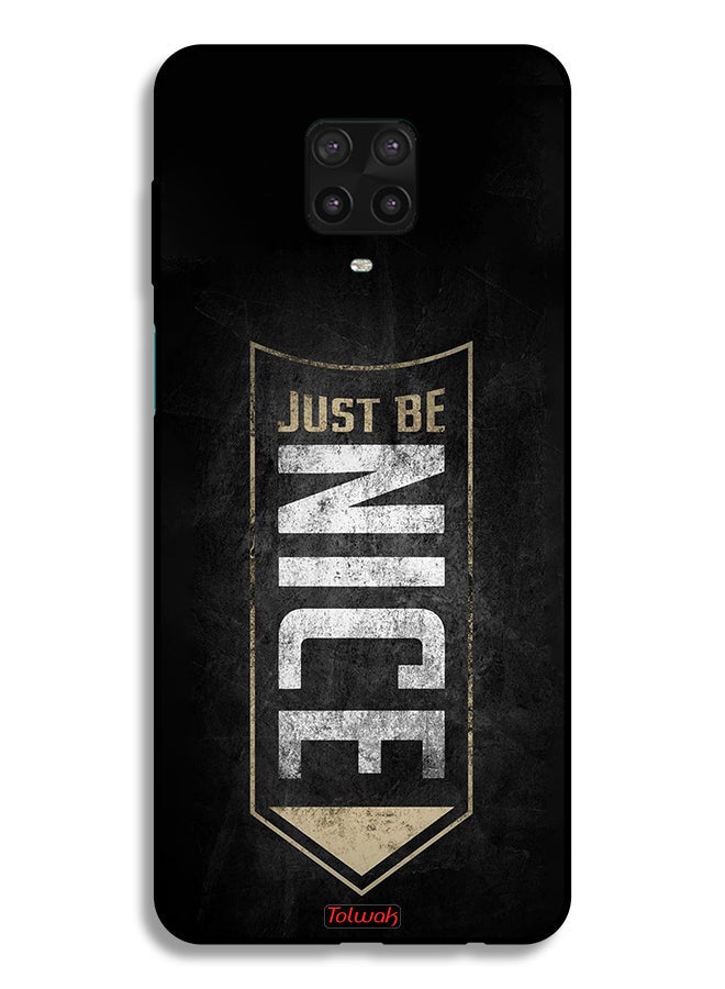 Tolwak Xiaomi Redmi Note 9 Pro Protective Case Cover Just Be Nice - Image 2