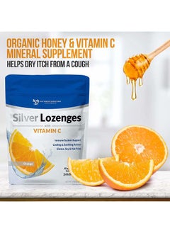 DOCTOR RECOMMENDED SUPPLEMENTS Silver Lozenges with Vitamin C - Premium Nano Silver 60 PPM Colloidal Silver, Organic Honey and Vitamin C Mineral Supplement Drops to Support Immune System, Soothe Cough & Throat - Pack of 2  - Image 4