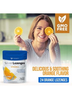 DOCTOR RECOMMENDED SUPPLEMENTS Silver Lozenges with Vitamin C - Premium Nano Silver 60 PPM Colloidal Silver, Organic Honey and Vitamin C Mineral Supplement Drops to Support Immune System, Soothe Cough & Throat - Pack of 2  - Image 3