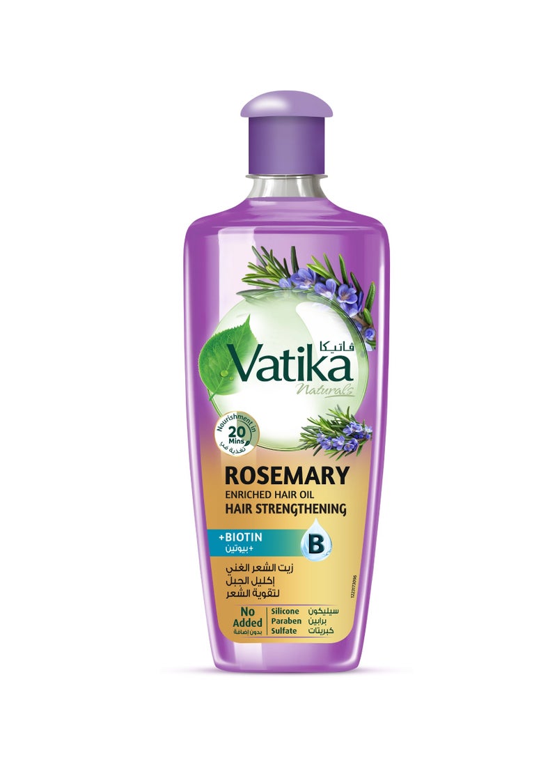 Rosemary Oil For Hair Growth Infused With Biotin