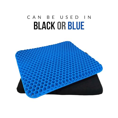 Bulfyss Medical-Grade Gel Seat Cushion, SmartGRID Ortho Pro Seat Cushion, Double-Sided | Office Chair, Car Or Home | Reduces Lower Back, Spine, Hip Pain | Posture Correction - Image 2