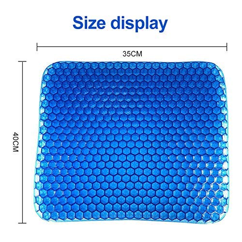 Bulfyss Medical-Grade Gel Seat Cushion, SmartGRID Ortho Pro Seat Cushion, Double-Sided | Office Chair, Car Or Home | Reduces Lower Back, Spine, Hip Pain | Posture Correction - Image 3