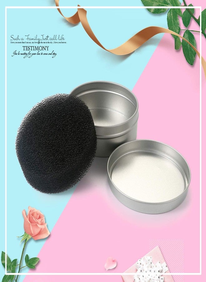 Vtrem 2 Pack Color Removal Sponge Portable Makeup Brush Clean Sponge Box Activated Carbon Dry Cleaning Tool Easily Remove Eye Shadow or Blush Color from Makeup Brushes and Switch to Next Color - Image 5