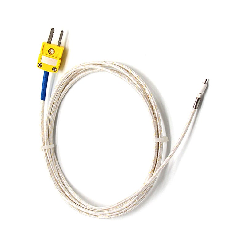 T-PRO K-Type Thermocouple Wire for Very High Temperature(0-1000â„ƒ) Fiberglass (2M Wire) - Image 2