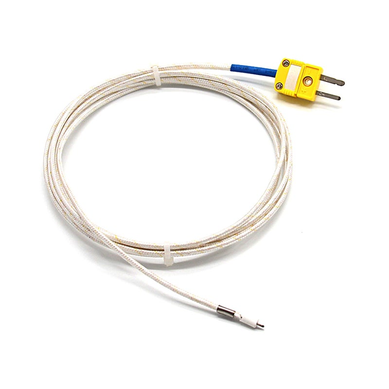 T-PRO K-Type Thermocouple Wire for Very High Temperature(0-1000â„ƒ) Fiberglass (2M Wire) - Image 3