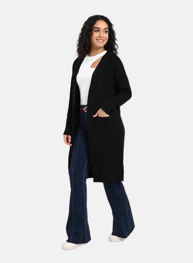 Carina Hooded Midi Cardigan - Image 2