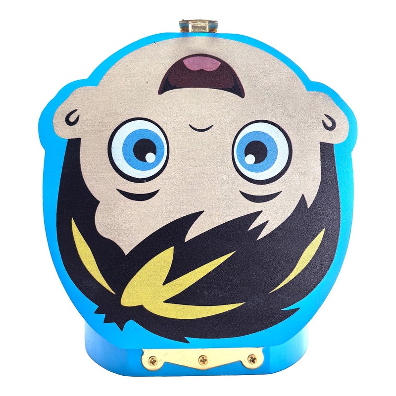 PAMBO Baby Tooth Fairy Box, First Tooth Keepsake Box for Kids - Wooden Tooth Holder & Storage Gift Box for Boys - Image 2