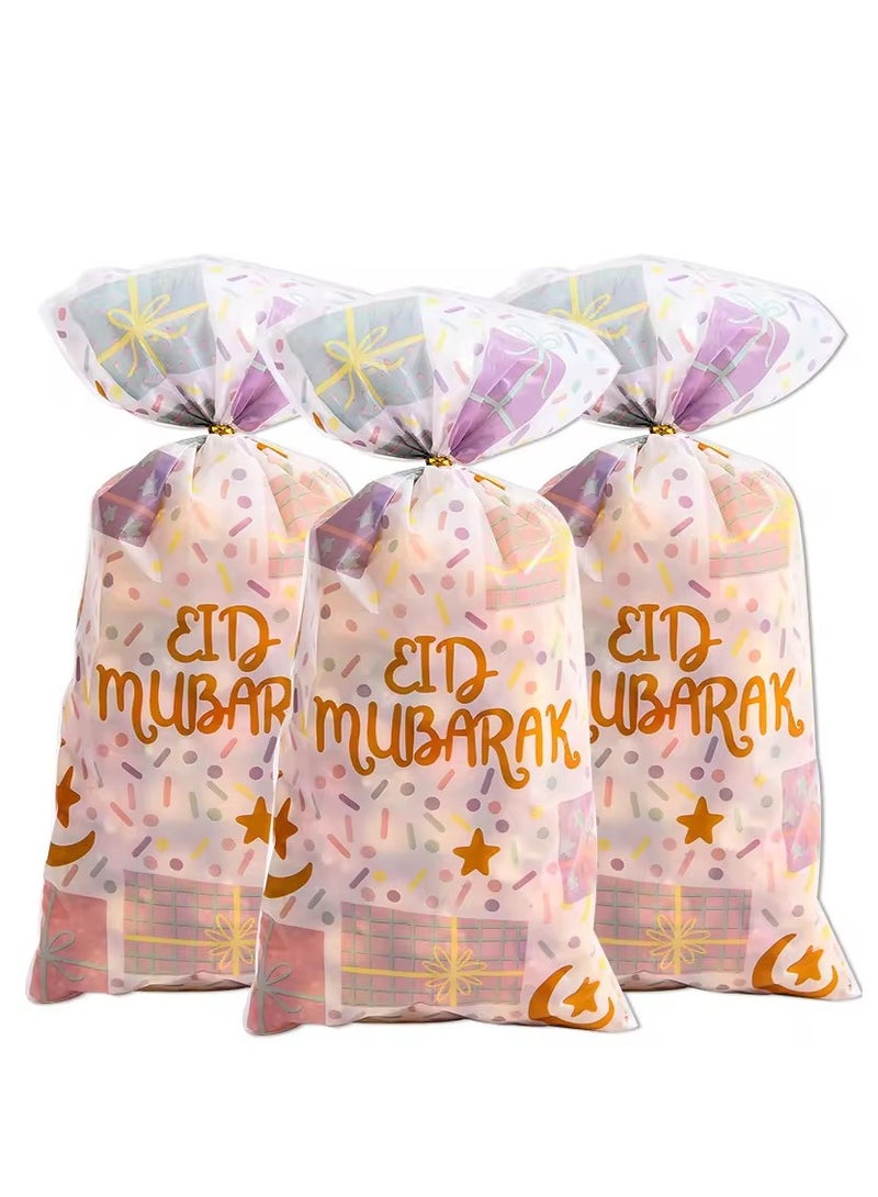 50Pcs Muslim Eid Mubarak Candy Snack Treat Bag Gift Biscuit Cookie Opp Plastic Bags - Image 5