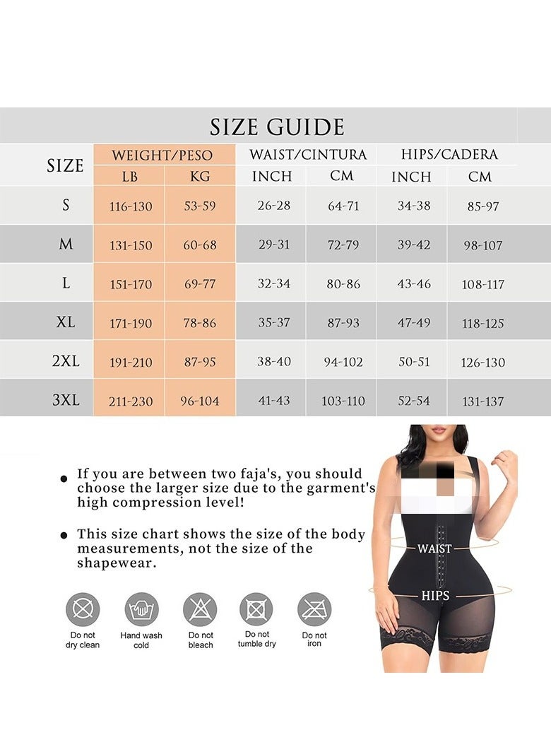 بودي سوت تنحيف الجسم من قماش شبكي مطاطي ودانتيل مع حمالات بأزرار وحمالات تضييق. - Image 5